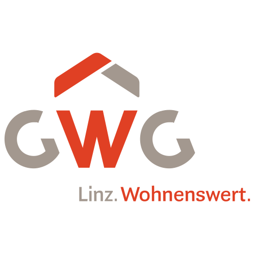 Orange beiges GWG-Logo