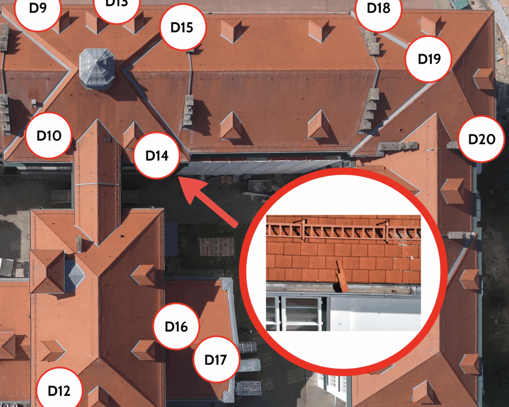 Schadstellenplan der Immotech Austria